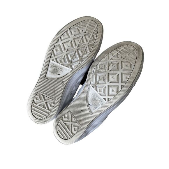 Chuck Taylor All Star Leather White size sneakers size 10 - Picture 7 of 9